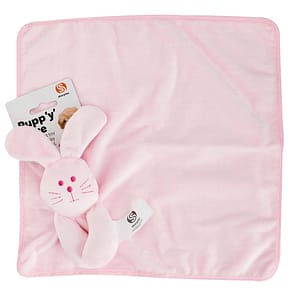 Sharples Puppy Love Pink Blanket Open 1000