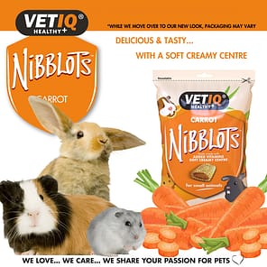 VETIQ Nibblots Carrot for Small Animals Properties