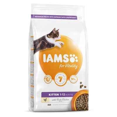 IAMS Kitten Food with Fresh Chicken 2kg