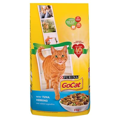 Go-Cat Tuna Herring & Vegetable Complete Dry Cat Food