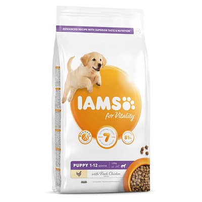 IAMS Large Breed Puppy Food with Fresh chicken