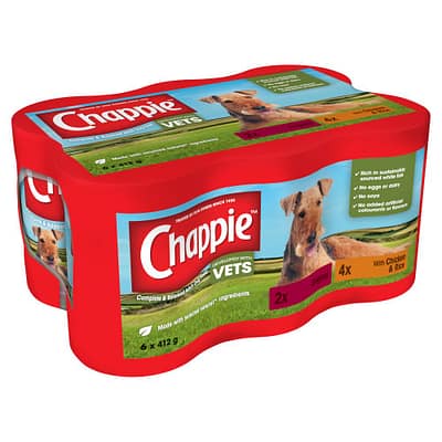 Chappie Dog Cans Favourites 412g 6pack