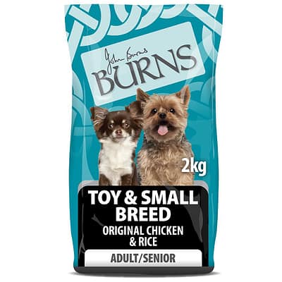 Burns Adult Small Toy Breed Dry Dog Food Chicken & Rice
