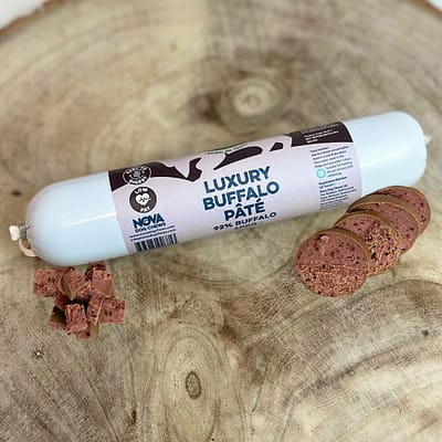 Roll of Buffalo Pate Dog treat