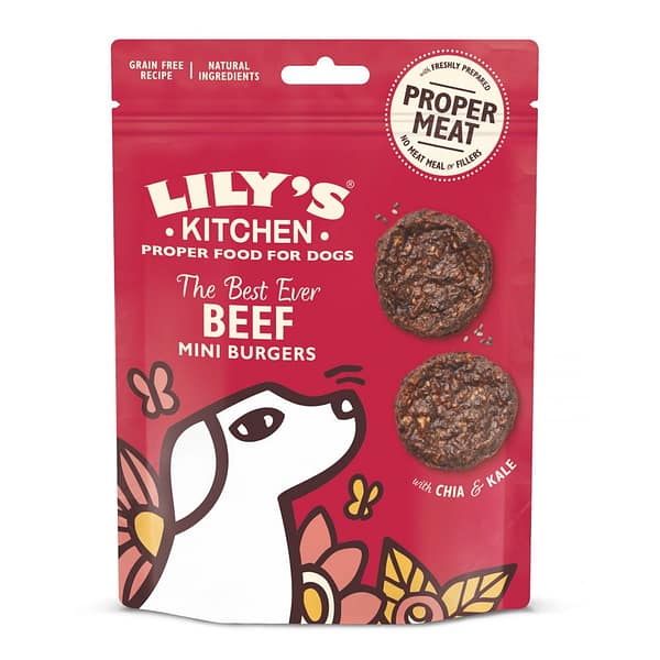 650782 Lily's Kitchen Best Ever Beef Mini Burgers