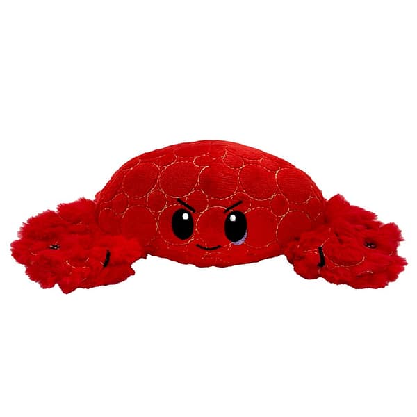 Red Crab Soft Dog Toy