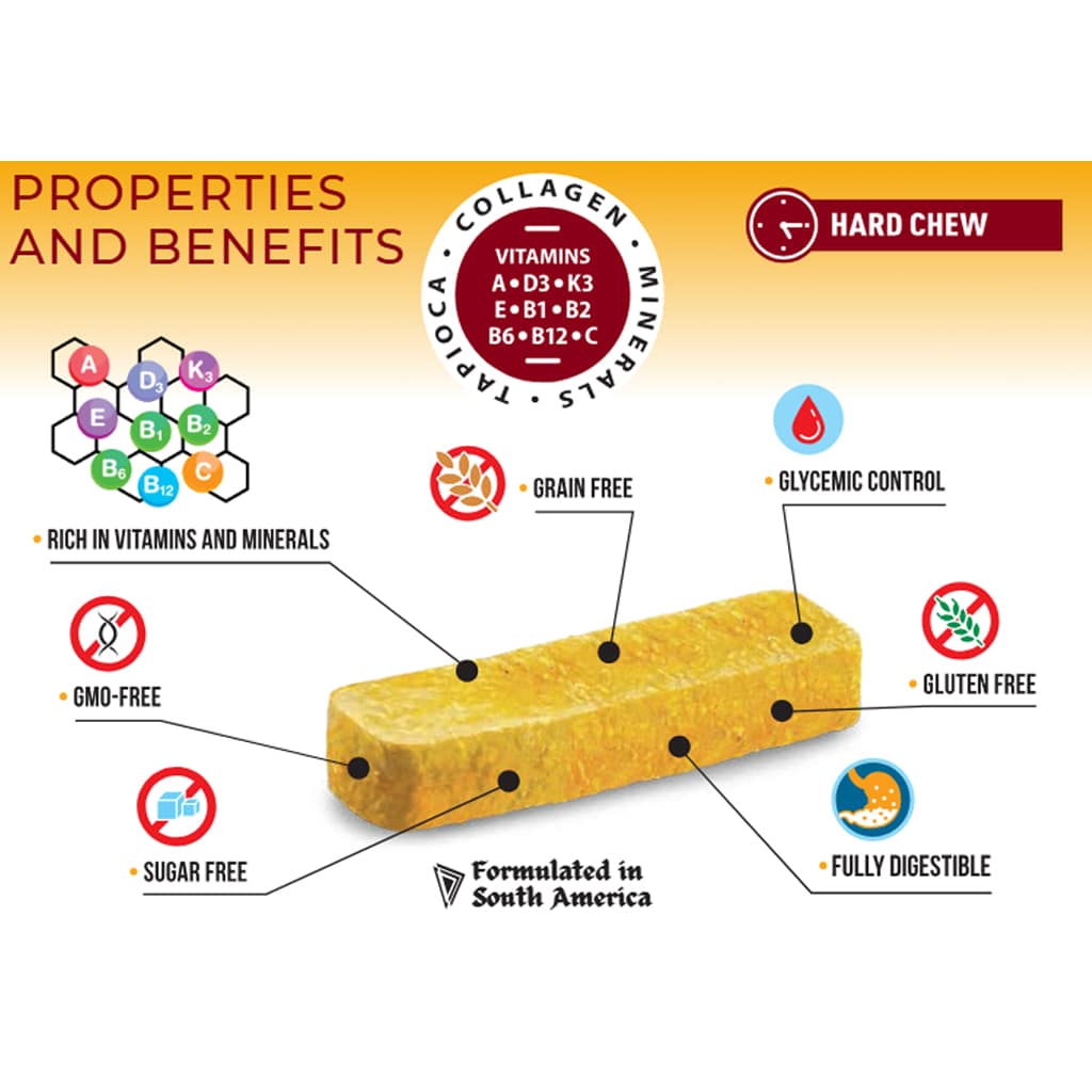 Chewllagen Bar Beef Hard Chew for Dogs 1 Chewllagen Bar FB 1024