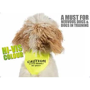 Ancol Warning Bandana Text 1080