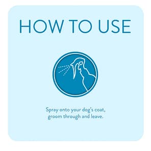 Animology Puppy Fresh Spray How To Use Infographic 1080px