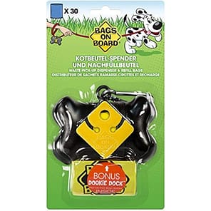 Bags On Board Bone Dispenser Black In Pack 1000