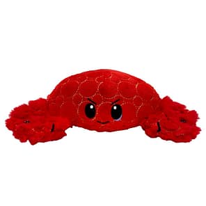 Red Crab Soft Dog Toy