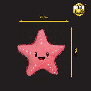 BiteForce Durable Dog Toy Starfish Dimensions 1080