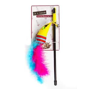 Cat n Caboodle Carnival Mouse Cat Teaser Card 1000