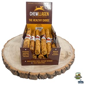 Chewllagen Beef Roll 10in Retriever Box 1000