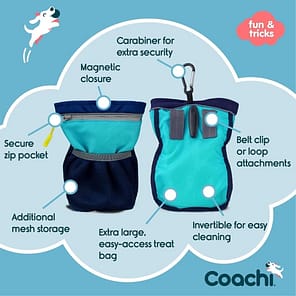 Coachi Pro Treat Bag Blue F&B 1024