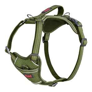 Halti Anatomy Dog Harness with Handle - Green