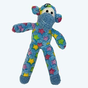 HappyPet Sock Monkey Blue Star