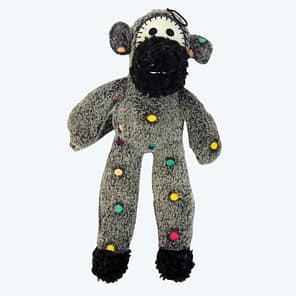 HappyPet Sock Monkey Grey Spotty