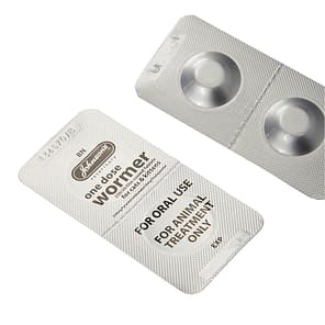 Johnsons One Dose Easy Wormer for Cats Foil Blister 1080px