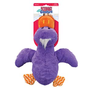 KONG Comfort Jumbo Duck Purple on Card 1024