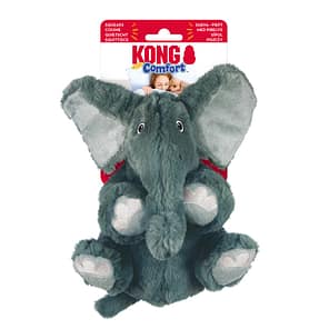 KONG Comfort Kiddo Elephant Small On Card 1080px