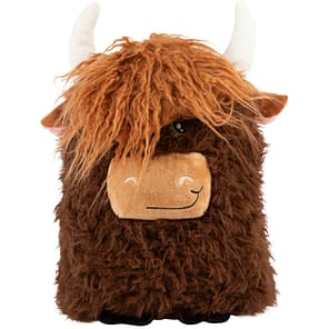 KONG Jumbo Highland Cow Brown 1080px
