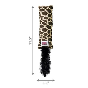 KONG Kickeroo Giraffe Cat Toy Dimensions 1080px