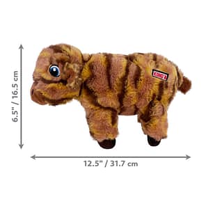 KONG Low Stuff Stripes Cow Dimensions 1080