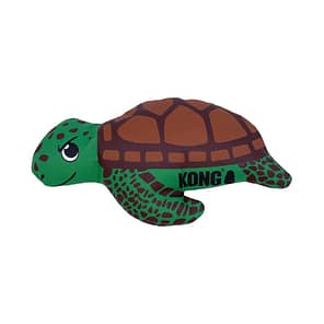 Green Turtle with Brown shell Dog Toy