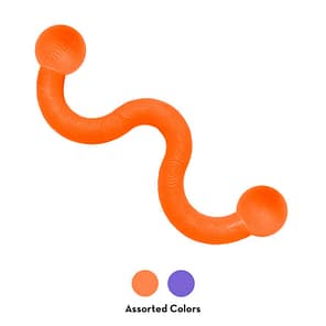 KONG Wavy orange stick dog toy