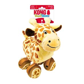 KONG TenniShoes Giraffe Large on Card 1080