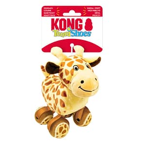 KONG TenniShoes Giraffe Small On Card 1080