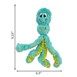 KONG Wubba Octopus Small Green Dimensions 1080px