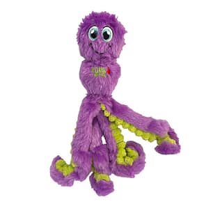 KONG Wubba Octopus Dog Toy in Purple