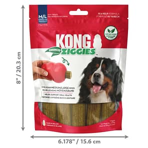 KONG Ziggies Large Pack Dimensions 1024