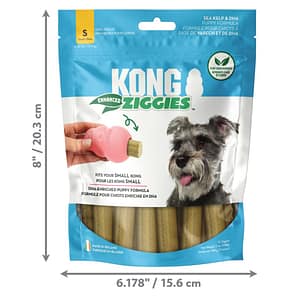 KONG Ziggies Puppy Small Pack Dimensions 1024