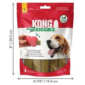 KONG Ziggies Small Pack Dimensions 1024