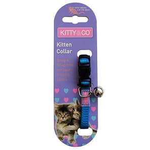 Kitty & Co Kitten Collar Blue 1024