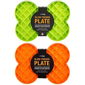 Lickimat Slo Dog Feeder Plate Set 1000