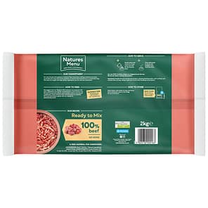 Natures Menu FreeFlow Mince Beef Back 1080px