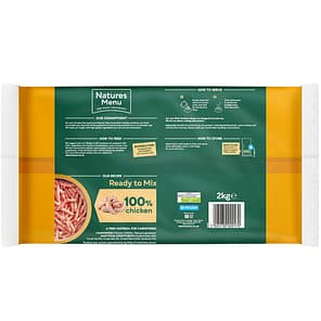 Natures Menu FreeFlow Mince Chicken Back 1080px