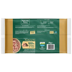 Natures Menu FreeFlow Mince Chicken & Tripe Back 1080px