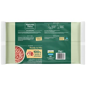 Natures Menu FreeFlow Mince Lamb & Chicken Back 1080px