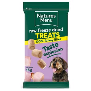 Natures Menu Raw Freeze Dried Treats Turkey 1080