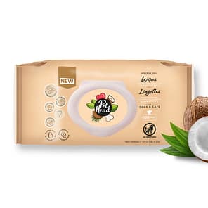 Pack of Pet Head Dog Wipes with coconut