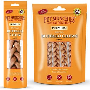 Pet Munchies Buffalo Chew Large & Small 1000