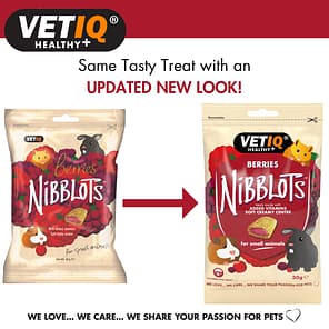 VETIQ Nibblots Berries for Small Animals Transition