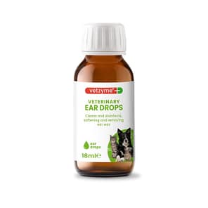 Vetzyme Veterinary Ear Drops Bottle