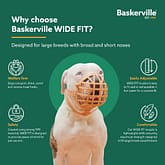 Baskerville Wide Fit Muzzles Why Choose Infographics 1080