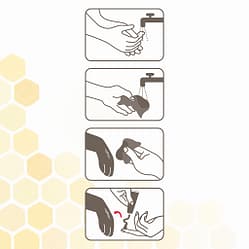 Beaphar Wound Ointment Usage Graphic